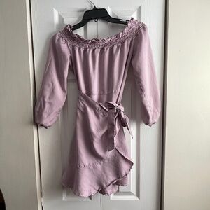 Express dress size S off the shoulder